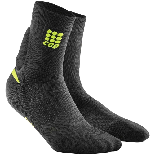 CEP Ortho Achilles Support Short Cut Compression Socks Damen | Black