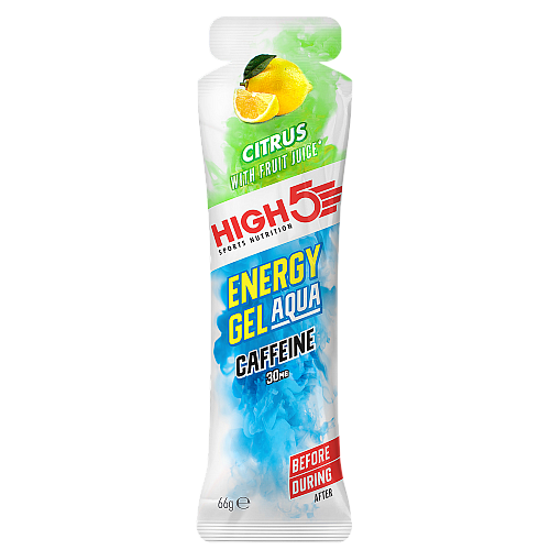 HIGH5 Energy Gel Aqua Citrus Caffeine (66 ml)