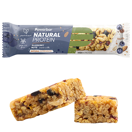 PowerBar Natural Protein Bar Eiwei Riegel Bluebeere Nsse