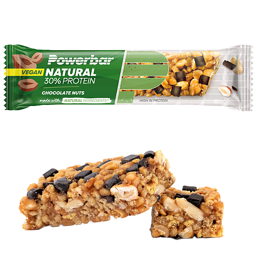PowerBar Natural Protein Bar Eiwei Riegel Chocolate Nuts