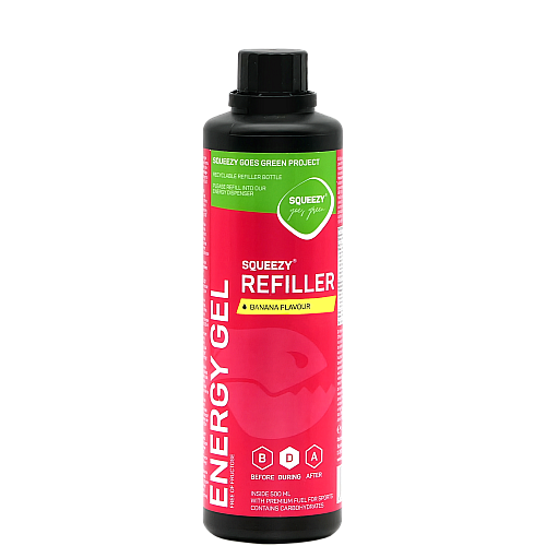 SQUEEZY Energy Gel Refiller | 500 ml Nachfllflasche