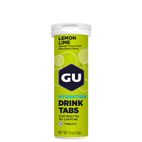GU Elektrolyte Drink Tabs | Brausetabletten Lemon Lime