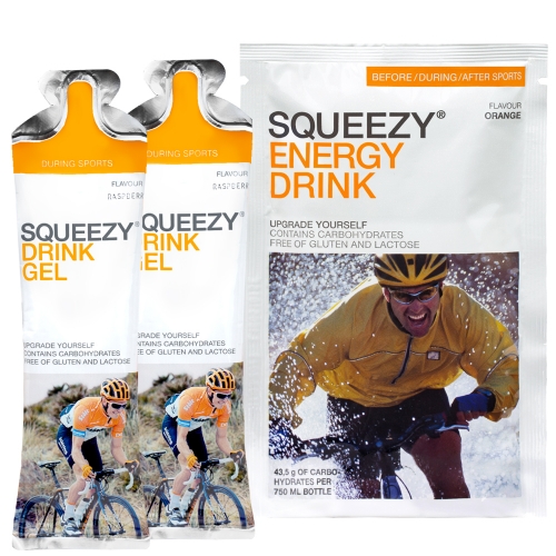 SQUEEZY Laufsport Paket | Training & Halbmarathon