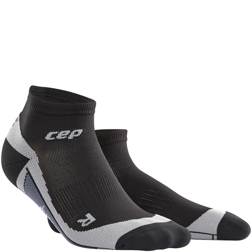 CEP Run 2.0 Low Cut Compression Socks Damen | Black Grey