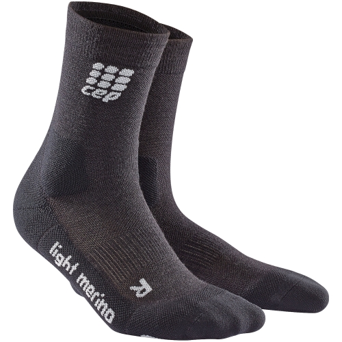 CEP Outdoor Light Merino Mid Cut Compression Socks Damen | Lava Stone
