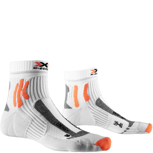 X-SOCKS Marathon Energy 4.0 Socken | Arctic White Pearl Grey