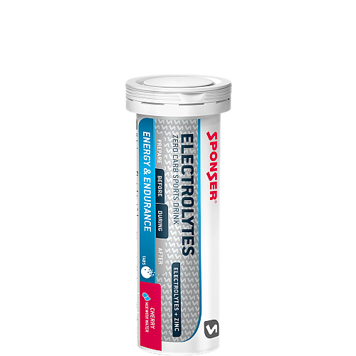 Sponser Electrolytes Zero Carbs Sportdrink Cherry (45 g Rhrchen)
