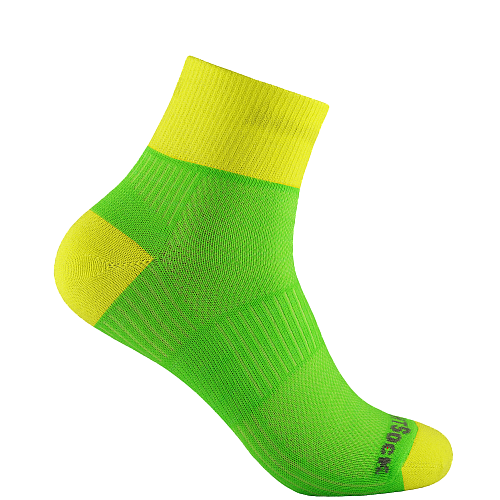 WRIGHTSOCK Coolmesh II Quarter | Lemon Lime | Dnn