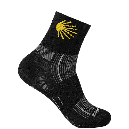 WRIGHTSOCK Stride Quarter | Jakobsweg Design | Mitteldick