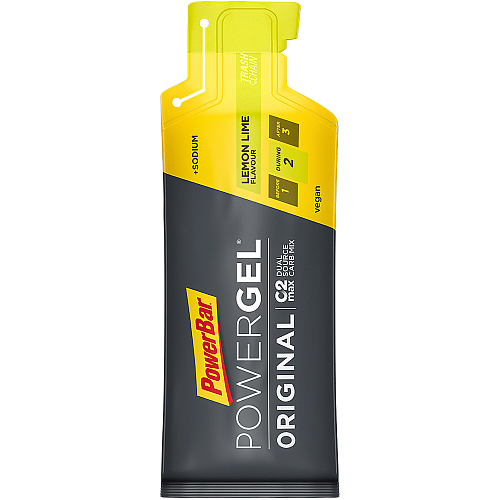 Powerbar PowerGel ORIGINAL Gel Testpaket Lemon