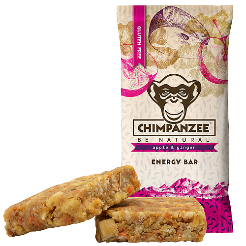 CHIMPANZEE Energy Bar Testpaket Apfel-Ingwer