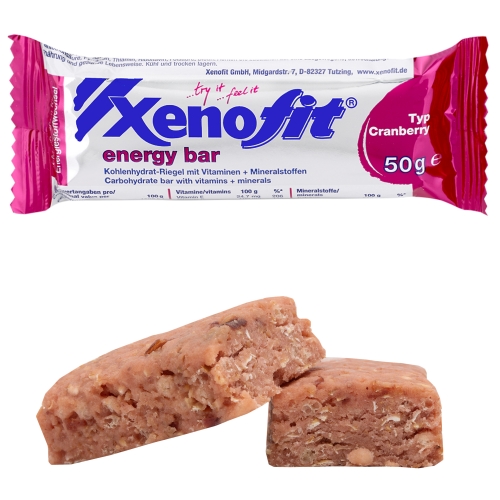 Xenofit Energy Bar Cranberry