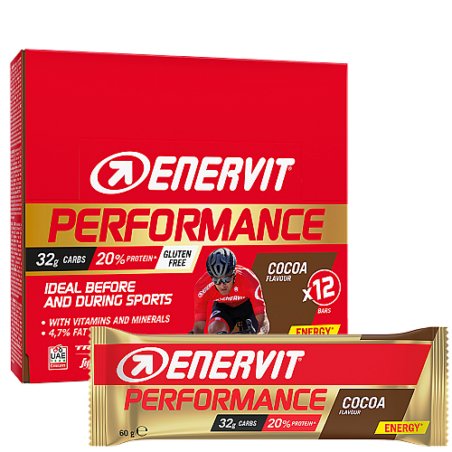 ENERVIT Performance Bar | Box mit 12 Riegel