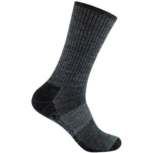 WRIGHTSOCK Stride MERINO Crew | Grey | Mitteldick