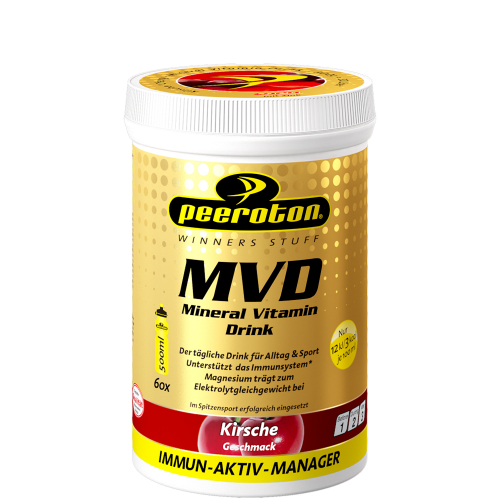 Peeroton MVD Mineral Vitamin Drink Sportgetränk Kirsche