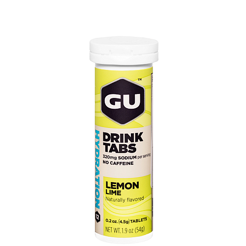 GU Elektrolyte Drink Tabs Testpaket Lemon Lime