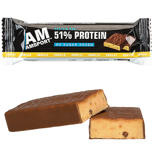 AM Sport ProteinBar50% Riegel Vanille