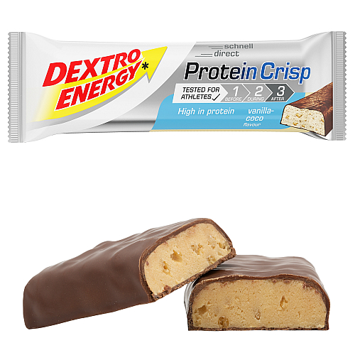 Dextro Energy Protein Crisp Riegel Vanille Kokos