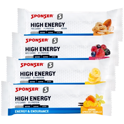 SPONSER High Energy Bar Testpaket
