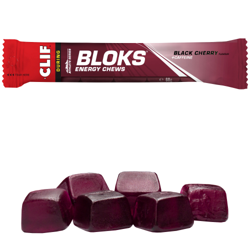 Clif Shot Bloks Energy Chews Energie Fruchtgummi Black Cherry