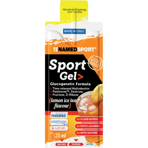 NAMEDSPORT Sportgel Lemon Ice Tea 25 ml Beutel