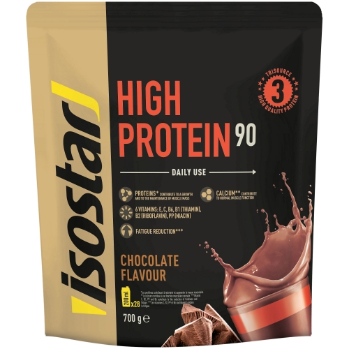 Isostar High Protein 90, 700 g Beutel, Schokolade