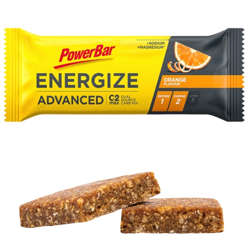 PowerBar Energize Advanced Orange 55 g Kohlenhydratriegel