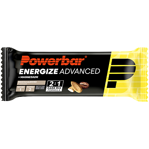 PowerBar Energize Advanced Mokka-Mandel 55 g Kohlenhydratriegel