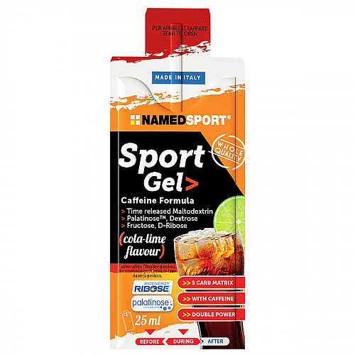 NAMEDSPORT Sport Gel Testpaket Cola Limette