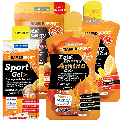 NAMEDSPORT Gel Testpaket | Maximale Vielfalt