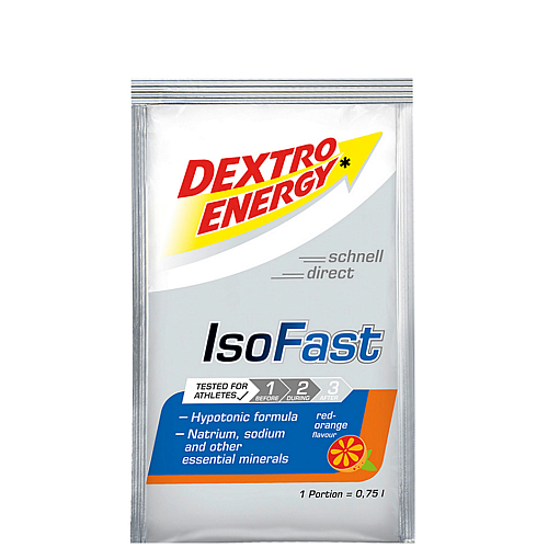 DEXTRO ENERGY IsoFast Drink Testpaket 56 g Red Orange