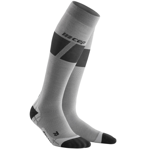 CEP Ski Ultralight Compression Socks Damen | Grey Dark Grey
