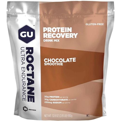 GU Protein Recovery Drink Mix Chocolate Smoothie, 930 g Beutel