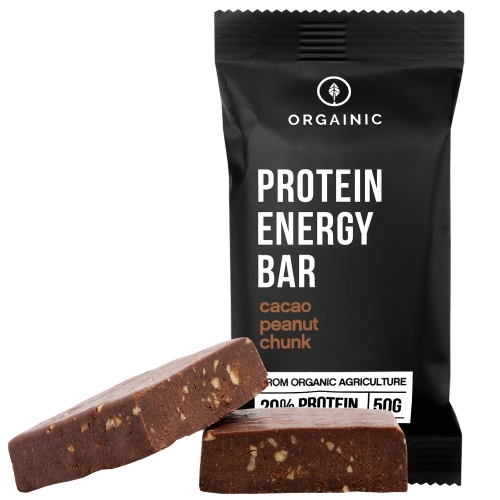 Orgainic Protein Energy Bar Kakao-Erdnuss