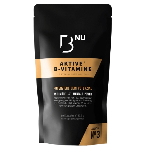 B//NU Aktive B-Vitamine Kapseln | Mentale Leistung