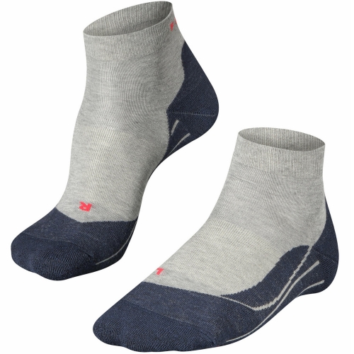FALKE RU4 Short Cut Socken Herren | Light Grey