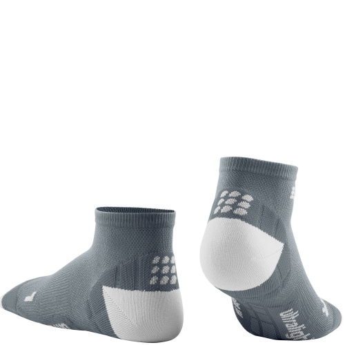CEP Compression Low Cut Socken Ultralight Grey-Light Grey Damen