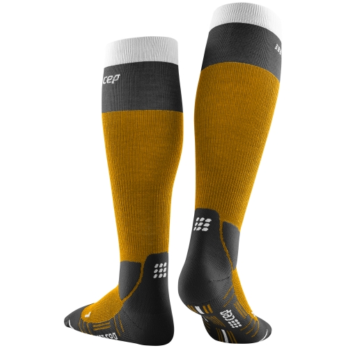 CEP Hiking Light Merino Compression Socks Damen | Sungold Black
