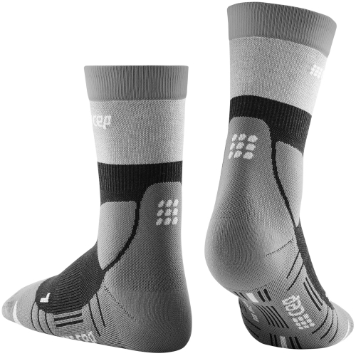 CEP Hiking Light Merino Mid Cut Compression Socks Damen | Stone Grey