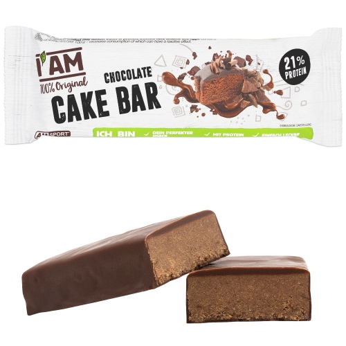I'AM Cake Bar Chocolate, 40 g Riegel