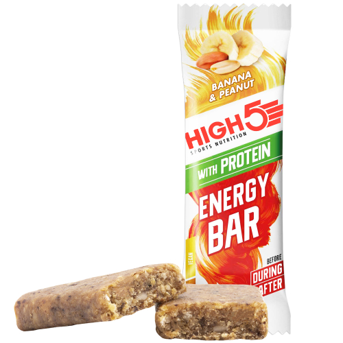 HIGH5 Energy Bar with Protein Banana Peanut, 50 g Riegel