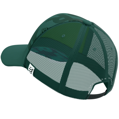 COMPRESSPORT Trucker Cap | Silver Pine | Rckansicht