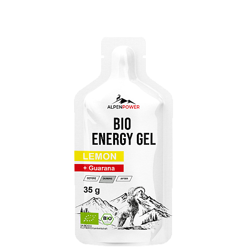 AlpenPower Bio Energy Gel Lemon (35 g Beutel)