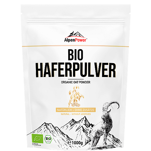AlpenPower BIO Haferpulver | DE-KO-006