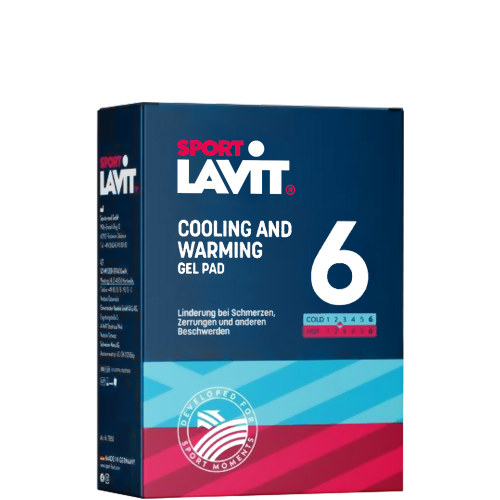 SPORT LAVIT Kalt-Warm Kompresse | Box mit einem Gel Pad