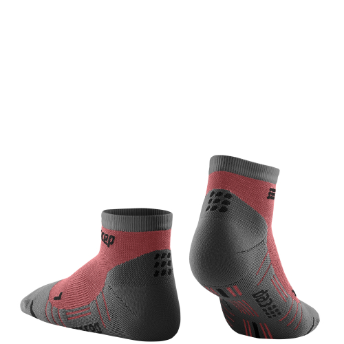 CEP Hiking Light Merino Low Cut Compression Socks Herren | Berry Grey
