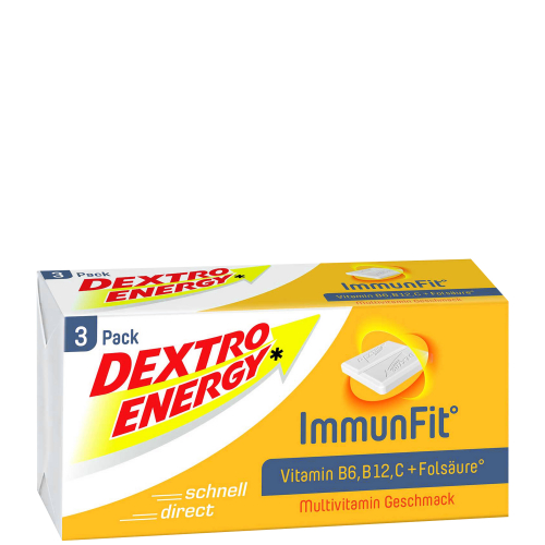 DEXTRO ENERGY ImmunFit | 10 Vitamine | MHD 31.07.22