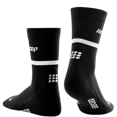 CEP The Run 4.0 Mid Cut Compression Socks Herren | Black