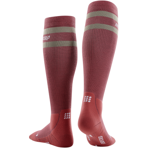 CEP Hiking Light Merino Compression Socks Herren | 80's Berry Sand