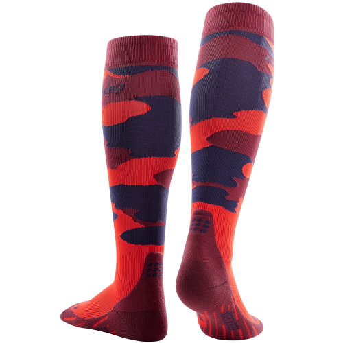 CEP Run 3.0 Compression Socks Herren | Camocloud Lava Peacoat
